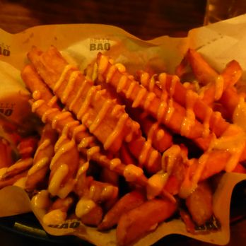 Belly Bao - Sweet potato fries drizzled with spicy mayo - Asian Fusion Near Me - Sydney, NSW