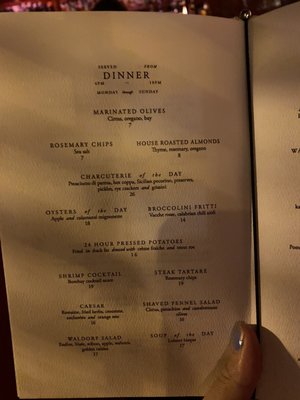Menu photo 8 Ash Bar Baltimore, MD