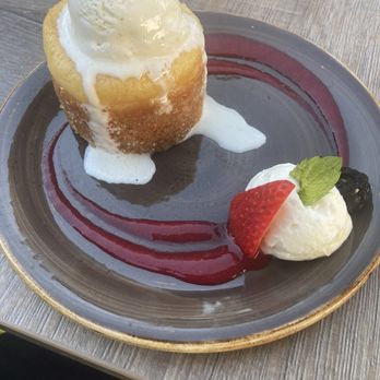 Reunion Kitchen + Drink - Warm butter cake and vanilla bean ice cream - New American Near Me - Corona, California
