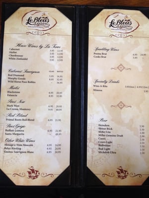 Menu photo 3 LeBleu's Landing Cajun Restaurant Sulphur, LA