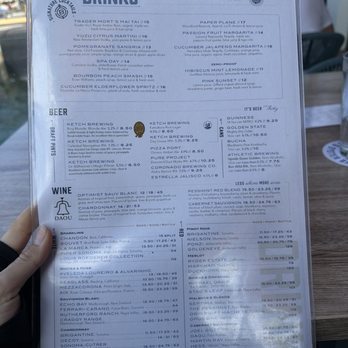 Brigantine - Portside Pier - Menu as of Aug 2026 - Seafood Near Me - San Diego, California