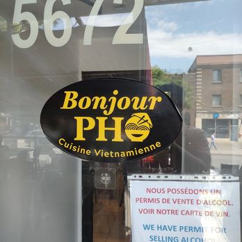 Bonjour Pho - Door - Vietnamese Near Me - Montreal, Quebec Bonjour Pho - Door - Vietnamese Near Me - Montreal, Quebec