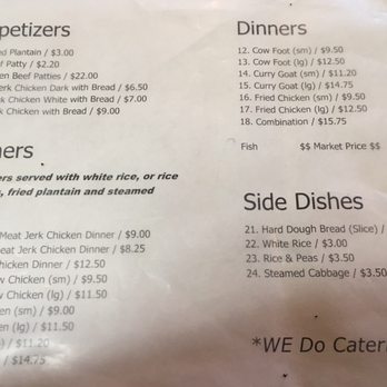 Claire's Korner - Updated menu - Caribbean Near Me - Evanston, Illinois