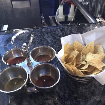 Condesa - Smithfield - Warm chips with 4 dipping salsas/sauces - Vegetarian Near Me - Smithfield, Rhode Island Condesa - Smithfield - Warm chips with 4 dipping salsas/sauces - Vegetarian Near Me - Smithfield, Rhode Island