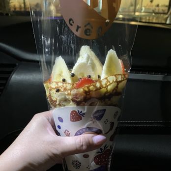 T Swirl Crepe - 3. Mini Strawberry Banana - Desserts Near Me - Chandler, Arizona