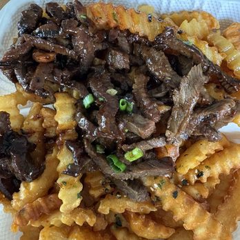 Flyin Ahi - Teri beef fries no aioli sauce - Seafood Near Me - Kaneohe, Hawaii Flyin Ahi - Teri beef fries no aioli sauce - Seafood Near Me - Kaneohe, Hawaii