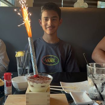 Yamashiro - Complementary Tiramisu for the birthday boy - Japanese Near Me - Redondo Beach, California Yamashiro - Complementary Tiramisu for the birthday boy - Japanese Near Me - Redondo Beach, California