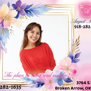 August Massage - #AugustMassage #BrokenArrow #MassageTherapy #SwedishMassage #DeepTissueMassage #HotStoneMassage #SportMassage #Reflexology #Shiatsu #Couples - Massage Therapy Near Me - Broken Arrow, Oklahoma