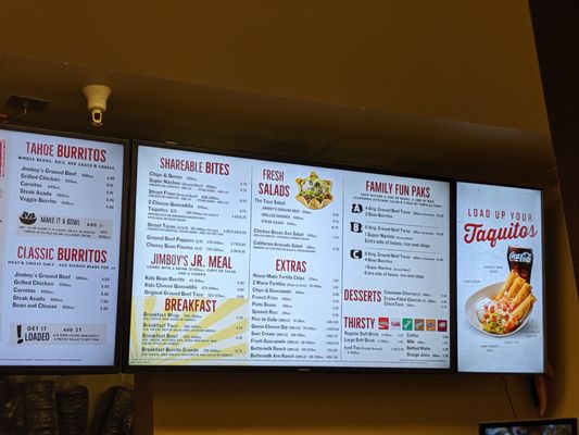 Menu photo 2 Jimboy's Tacos Sacramento, CA Menu photo 2 Jimboy's Tacos Sacramento, CA