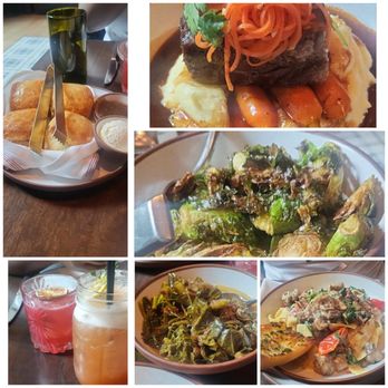 Yardbird - Biscuits, short rib dinner, Brussels, collard greens, and pasta dinner. - Southern Near Me - Dallas, Texas Yardbird - Biscuits, short rib dinner, Brussels, collard greens, and pasta dinner. - Southern Near Me - Dallas, Texas