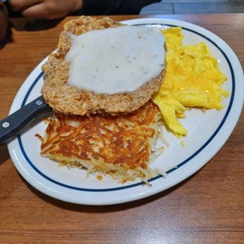 IHOP - Country fried steak, eggs w/ cheese, and a hash brown - Breakfast & Brunch Near Me - Las Vegas, Nevada IHOP - Country fried steak, eggs w/ cheese, and a hash brown - Breakfast & Brunch Near Me - Las Vegas, Nevada