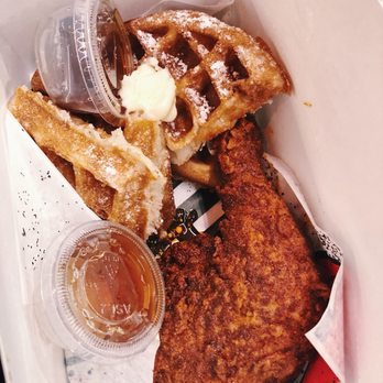 Howlin' Ray's - Chicken & waffles (medium)- out of this world - Southern Near Me - Los Angeles, California Howlin' Ray's - Chicken & waffles (medium)- out of this world - Southern Near Me - Los Angeles, California