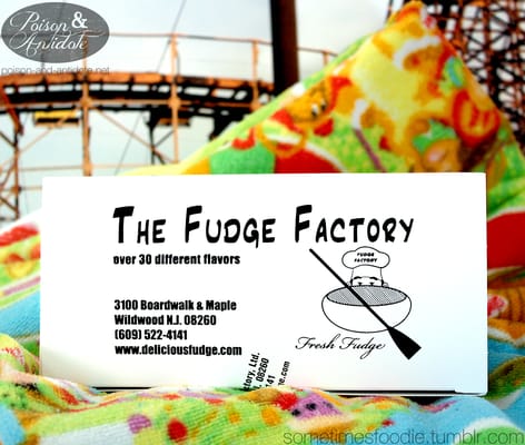 Photo of The Fudge Factory - Wildwood, NJ, US. Packaging