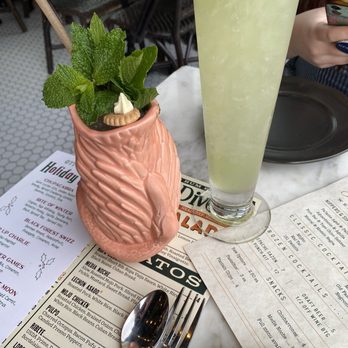 Otto’s High Dive - Guava Pastelito (left), mojito (right) - Cocktail Bars Near Me - Orlando, Florida Otto’s High Dive - Guava Pastelito (left), mojito (right) - Cocktail Bars Near Me - Orlando, Florida