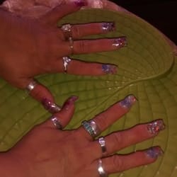 My moms nails came out so amazing!! She loves them :)