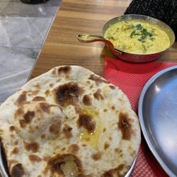Namaste - Lamb curry and butter naan