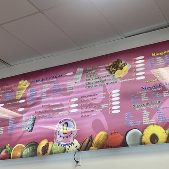 La Michoacana Express - Menú - Ice Cream & Frozen Yogurt Near Me - Urbana, Illinois