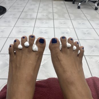 Angel Nails - I highly recommend the deluxe pedicure. It felt AMAZING! - Nail Salons Near Me - San Gabriel, California