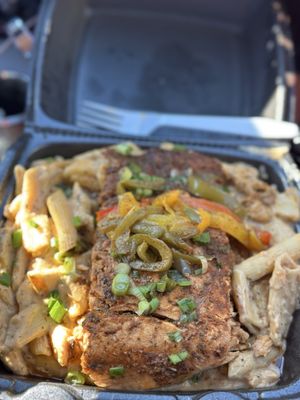Jamaican Jerk House by null