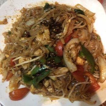 Luk Thai - Hot basil pad thai - Thai Near Me - Wakefield, Rhode Island