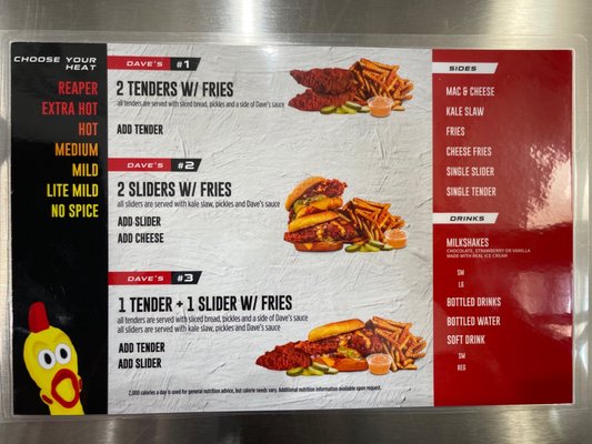 Menu photo 6 Dave's Hot Chicken Union City, CA Menu photo 6 Dave's Hot Chicken Union City, CA