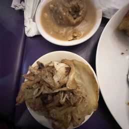 6 oz. Cajun Mashed Potatoes 6 oz. Fried Cabbage 6 oz. Cajun Mashed Potatoes 6 oz. Fried Cabbage