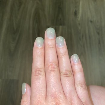 Gloss Nail Lounge - The application overall is so uneven, literally all she did was clip and file the TIP of my nail straight no shaping the corners. - Nail Salons Near Me - Katy, Texas Gloss Nail Lounge - The application overall is so uneven, literally all she did was clip and file the TIP of my nail straight no shaping the corners. - Nail Salons Near Me - Katy, Texas