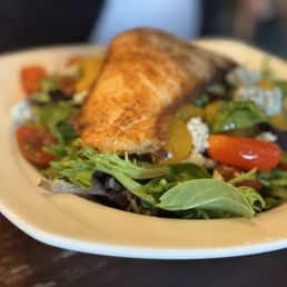 Salmon salad. Enough for two