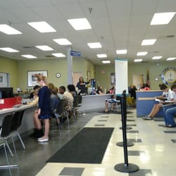 Nora License Branch - Way busy, nearly 50 people