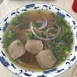 #15. Pho Tai Bo Vien - Small Bowl