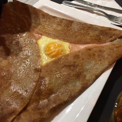 La Gourmandise - Galette anglaise (bacon, œuf et fromage)