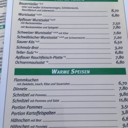 Moscht Stüble - Karte