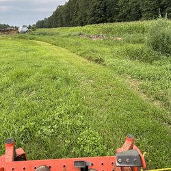 Elite Landscape Solutions - Rough cutting some pasture boundary.