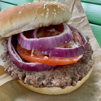 Burger Barn - The burger I had. - Burgers Near Me - Bridgeport, California