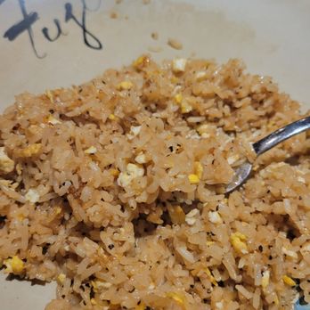 Fuji Japanese Steakhouse - This is the rice from the hibachi,it's really good - Japanese Near Me - Fort Smith, Arkansas
