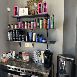 Solstice Beauty Parlor  - Products, coffee and water machines.