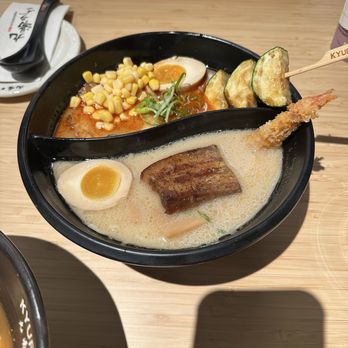 Kyuramen - Double plate ramen but I forgot the name - Ramen Near Me - Henderson, Nevada