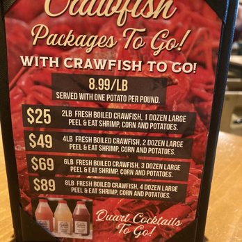 Rockfish Seafood & Grill - the price of the package - Seafood Near Me - Mckinney, Texas