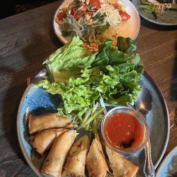 Reckless Noodle House - Roast Duck Crispy Roll, Papaya Salad - Bars Near Me - Seattle, Washington