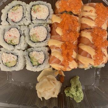 Sen Dai Sushi - California Roll and Happy Blossom Roll - Japanese Near Me - Milpitas, California Sen Dai Sushi - California Roll and Happy Blossom Roll - Japanese Near Me - Milpitas, California