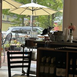 View from our table at Santé View from our table at Santé
