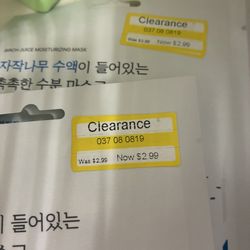 Target - Same price. Marked down?