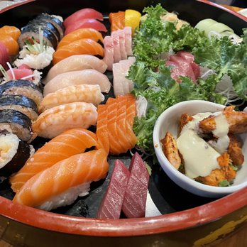 Kotobuki Restaurant - Sushi & Sashimi Combo for 2 - Japanese Near Me - Roslyn, New York Kotobuki Restaurant - Sushi & Sashimi Combo for 2 - Japanese Near Me - Roslyn, New York
