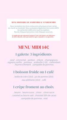 Menu photo 1 Krügen Paris, 