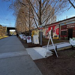 Eastside BeltLine - Behind the restaurants on the trail