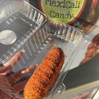 MexiCali Candy - Pickle (covered in fruit by the loop, chamoy and tajin) - Candy Stores Near Me - Garden Grove, California