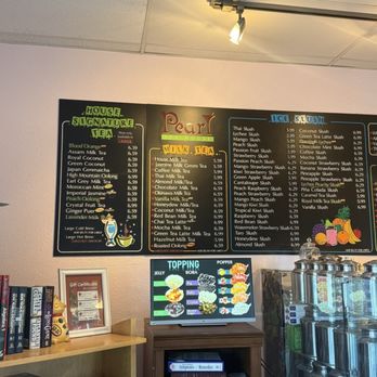 Pearl Tea House - Menu as of 1/19/2026 - Tea Rooms Near Me - Fresno, California