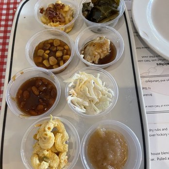 Heintzelman's BBQ Pit - A taste of the sides - Barbeque Near Me - Ontario, New York