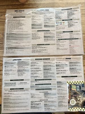 Menu photo 1 Pinecrest Diner San Francisco, CA Menu photo 1 Pinecrest Diner San Francisco, CA