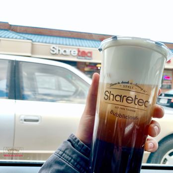 Sharetea - Wintermelon w/ mini boba & crema topping - Bubble Tea Near Me - Fairfax, Virginia Sharetea - Wintermelon w/ mini boba & crema topping - Bubble Tea Near Me - Fairfax, Virginia